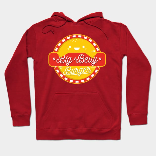 Big Belly Burger Hoodie by Oneskillwonder